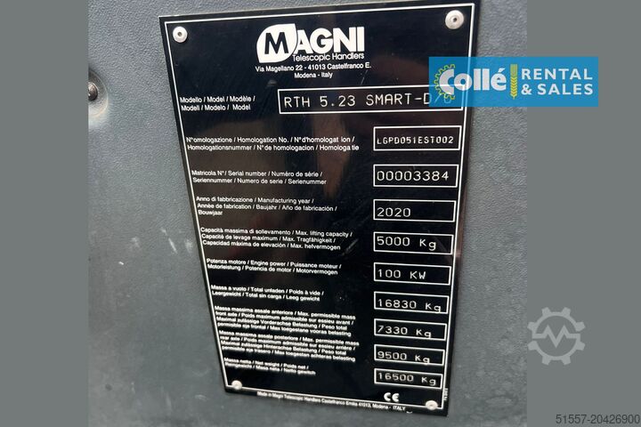 Teleskoplader MAGNI RTH 5.23 | 2020