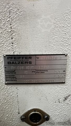 Vakuumpumpe Pfeiffer Duo 060 A