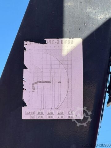 Kipper mit Kran MAN TGA 26.360 6x6 Kipper/ Hiab 144 E-2 HiPro Euro 5