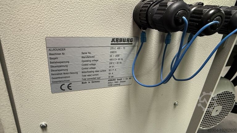 Spritzgießmaschine Arburg 270C 400-70