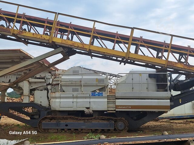 Brechanlagen METSO Lokotrack LT 116
