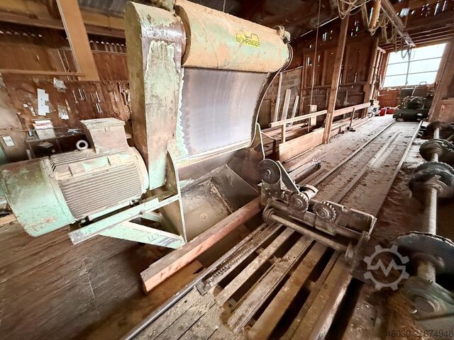 Komplettes Gatter-Sägewerk Möhringer / Paul B 75-55 Multi-BV; 230-292; 15 AO; KME 2