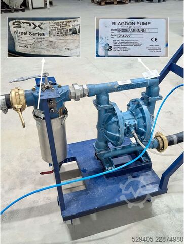 Halbautomatische Abfüllanlage Comec FUST-P-40