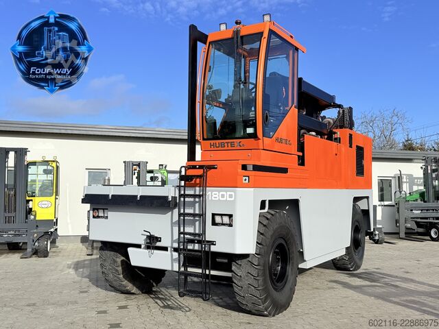 Side loader forklift Hubtex S180D DIESEL DUPLEX 3500 POSITIONER