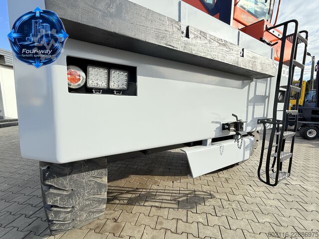 Side loader forklift Hubtex S180D DIESEL DUPLEX 3500 POSITIONER