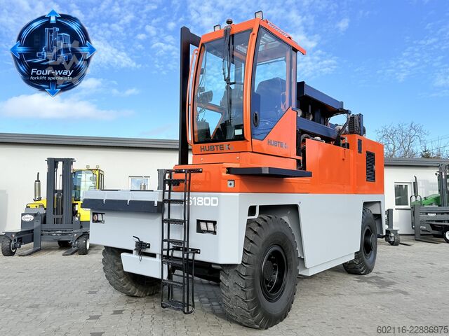Side loader forklift Hubtex S180D DIESEL DUPLEX 3500 POSITIONER