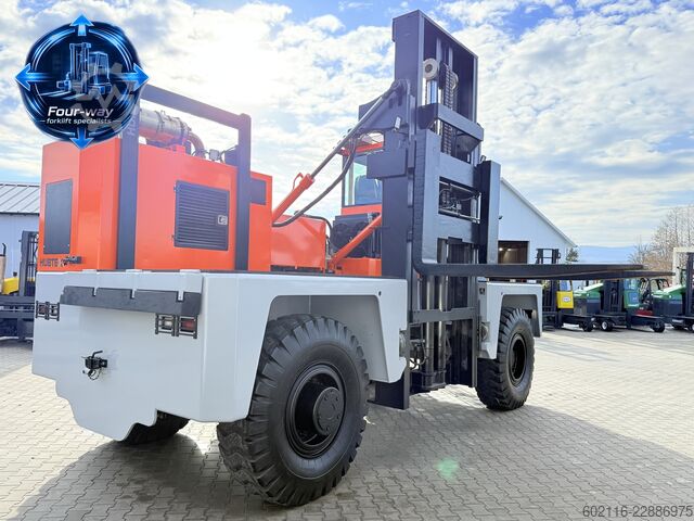 Side loader forklift Hubtex S180D DIESEL DUPLEX 3500 POSITIONER
