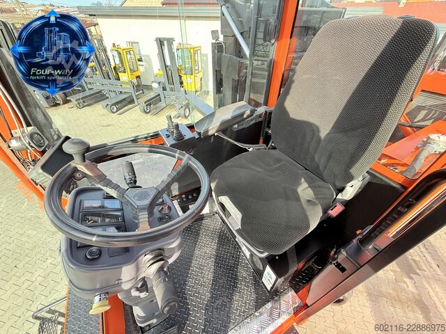 Side loader forklift Hubtex S180D DIESEL DUPLEX 3500 POSITIONER