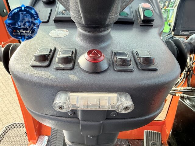 Side loader forklift Hubtex S180D DIESEL DUPLEX 3500 POSITIONER