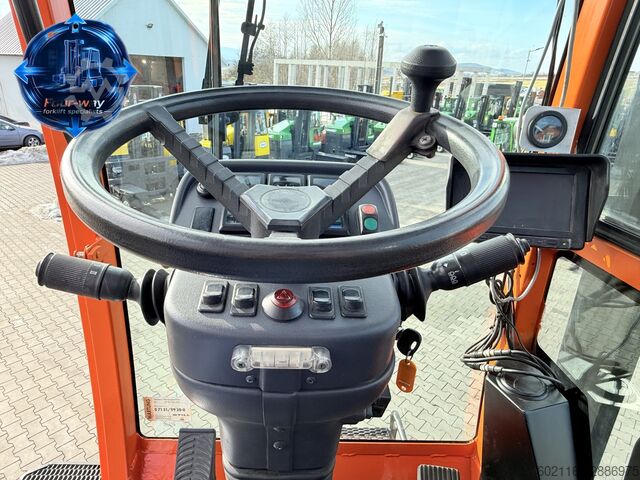 Side loader forklift Hubtex S180D DIESEL DUPLEX 3500 POSITIONER