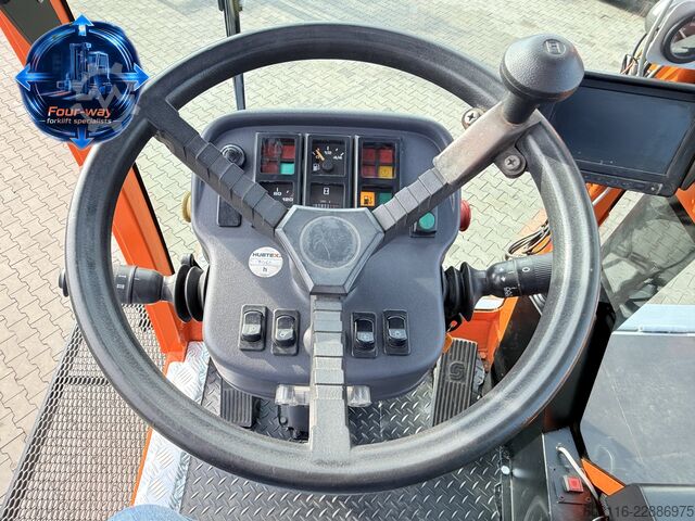 Side loader forklift Hubtex S180D DIESEL DUPLEX 3500 POSITIONER