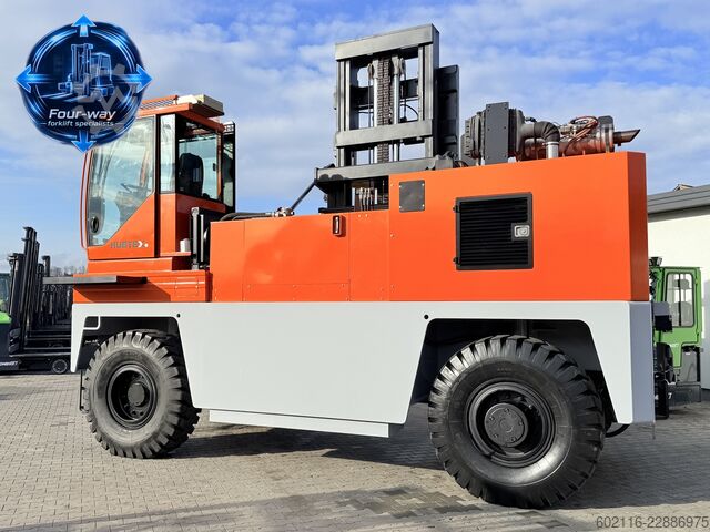 Side loader forklift Hubtex S180D DIESEL DUPLEX 3500 POSITIONER