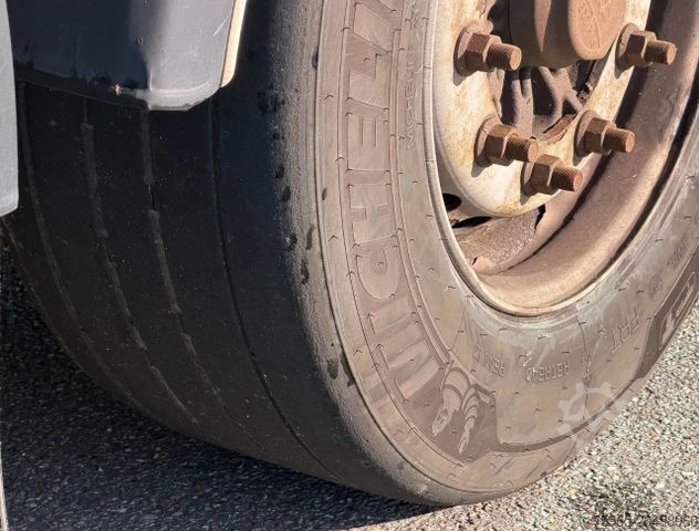 Auflieger mit Pritsche & Plane FLIEGL SDS 350 LIFT AXLE DISC BRAKES SLIDING SIDES + RO