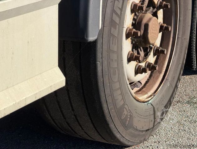 Auflieger mit Pritsche & Plane FLIEGL SDS 350 LIFT AXLE DISC BRAKES SLIDING SIDES + RO