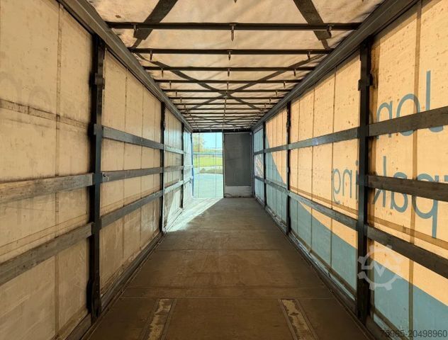 Auflieger mit Pritsche & Plane FLIEGL SDS 350 LIFT AXLE DISC BRAKES SLIDING SIDES + RO