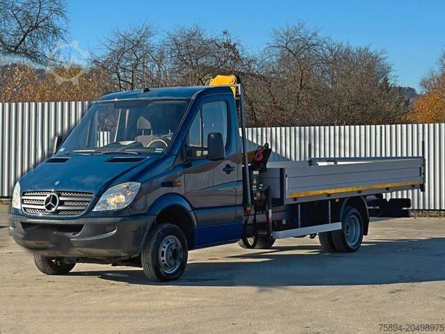 Truck-mounted crane van MERCEDES-BENZ Sprinter 516 CDI * EFFER 35 2S * TOP