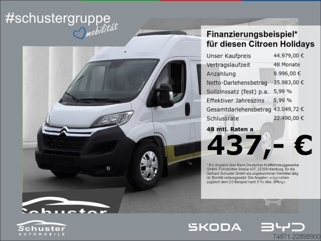 Kastenwagen Wohnmobil / Campervan Citroën Holidays Wohnmobil*Küche Duschbad Solar Markise