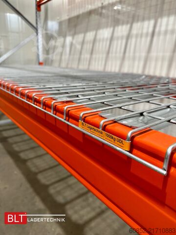 Palette Auflagegitter für Palettenregale 270x110 cm ,1000kg pro Gitter , 3-Teilig