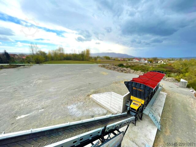  FABO Concrete Batching Plant 110 M3/H Compact Concrete Batching Plant
