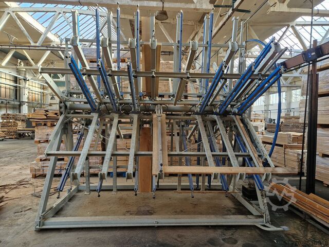 6 Fläch Klebholzverleimpresse + Leimauft LISY DVORAK TH6-3000/1250/50-7