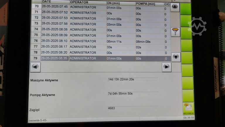 Press brake Toskar EASYFAB 320 ton 5100mm