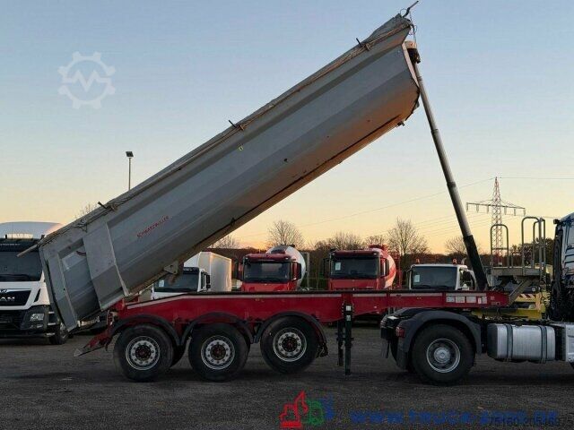 Tipper semitrailer Schwarzmüller Schwarzmüller SK HARDOX Plane 24m³ SAF Achsen