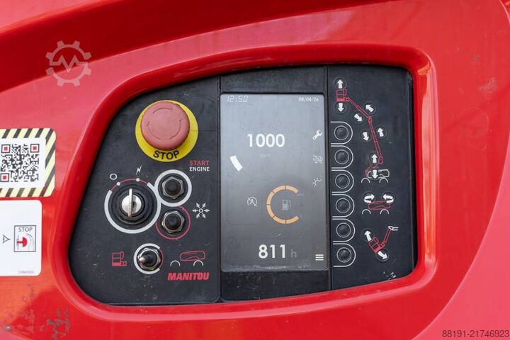 Telescopic boom lift Manitou 280 TJ