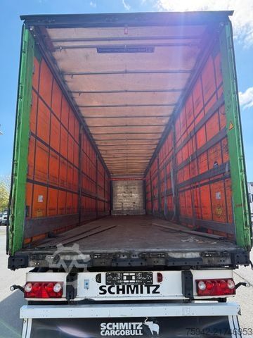 Open semitrailer with tarp SCHMITZ CARGOBULL SCB S3T STANDARD EDSCHA  VERZINKT