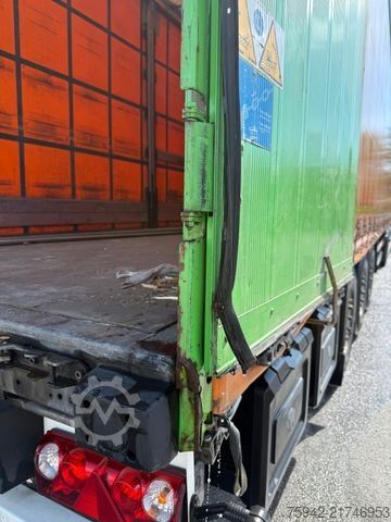 Open semitrailer with tarp SCHMITZ CARGOBULL SCB S3T STANDARD EDSCHA  VERZINKT