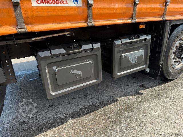 Open semitrailer with tarp SCHMITZ CARGOBULL SCB S3T STANDARD EDSCHA  VERZINKT