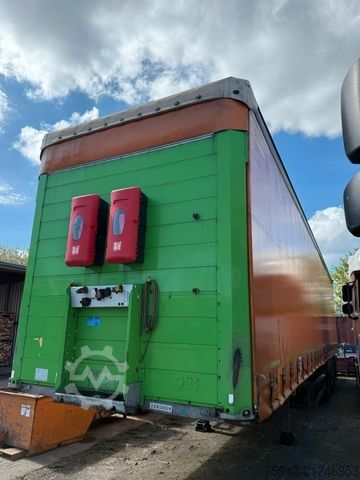 Open semitrailer with tarp SCHMITZ CARGOBULL SCB S3T STANDARD EDSCHA  VERZINKT