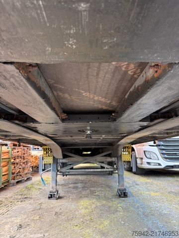 Open semitrailer with tarp SCHMITZ CARGOBULL SCB S3T STANDARD EDSCHA  VERZINKT