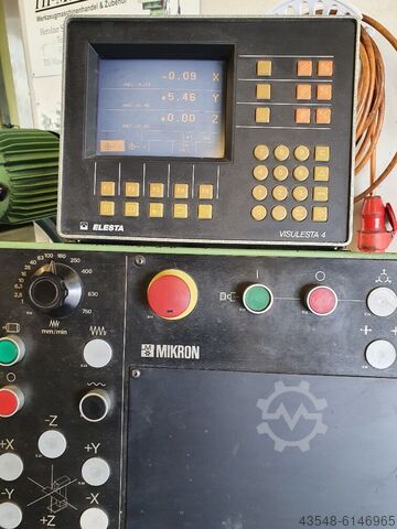 Tool room milling machine Mikron WF2S