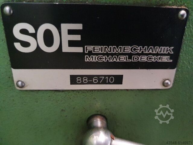 Stylus grinding machine DECKEL SOE