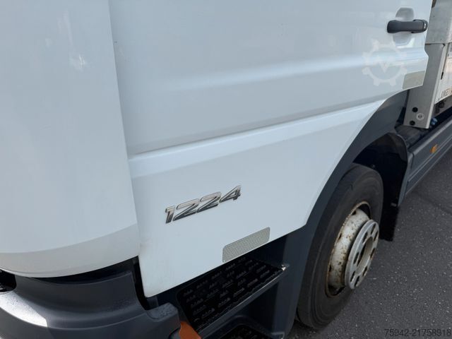 Flatbed truck with tarp MERCEDES-BENZ Atego 3 1224 LBW 1,5 AHK AUTOMATIK