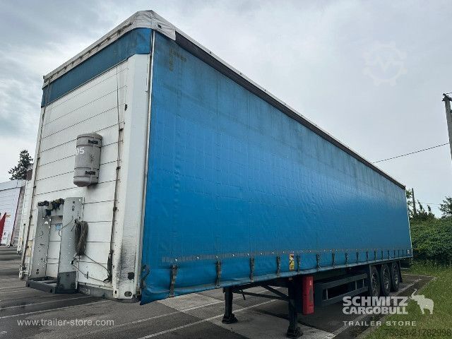 Auflieger mit Pritsche & Plane Schmitz Cargobull Semitrailer Curtainsider Standard