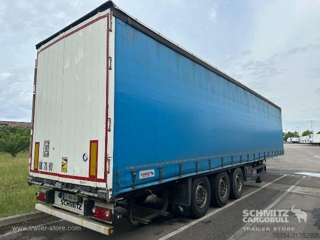 Auflieger mit Pritsche & Plane Schmitz Cargobull Semitrailer Curtainsider Standard