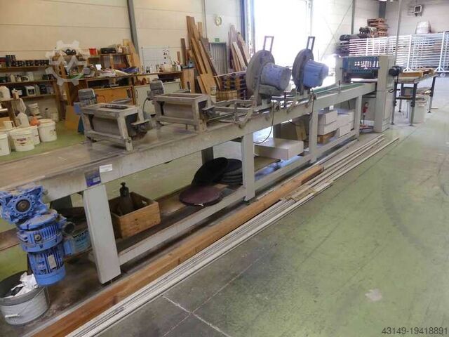 Coating line for parquet Soest DRM 400 + VP 2 400