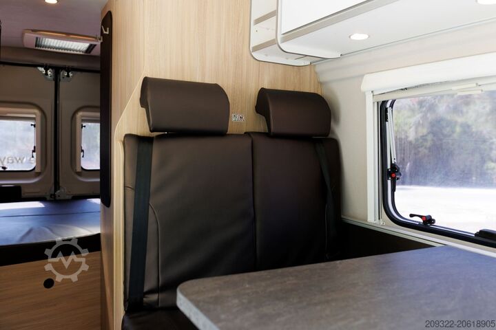 Caravan/camper Fiat Weinsberg Carabus 600 K | 4 Posti Letto | Completamente Attrezzato