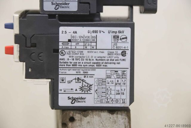 Contactor Telemecanique LC1D096  LR3D 086