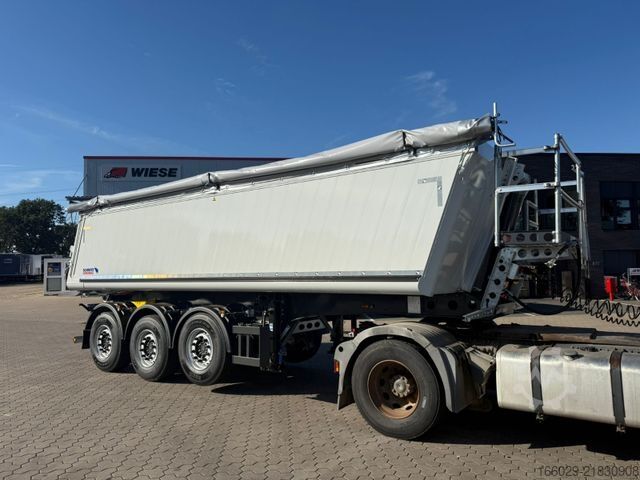 Tipper semitrailer SCHMITZ CARGOBULL SKI 24 SL 7.2 3-Achs Alu Mulde 27m³ Sofort Verfü