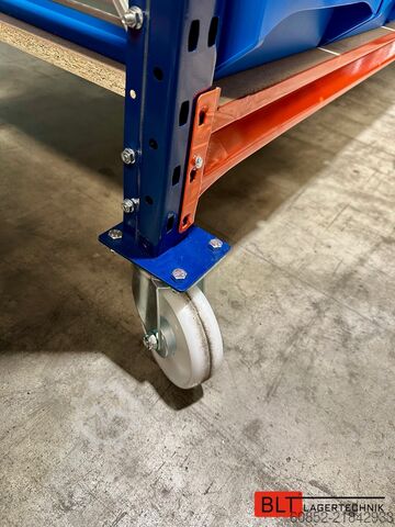 Screw shelf picking shelf Kommissionierwagen Regalwagen Rollwagen inkl. 36 x Sichtlagerkiste