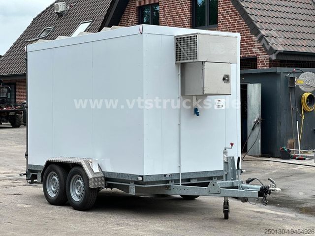 Reefer trailer Nibberich PKW-Kühlanhänger mit Rohrbahn