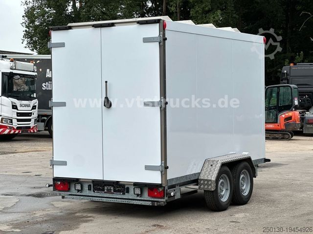 Reefer trailer Nibberich PKW-Kühlanhänger mit Rohrbahn
