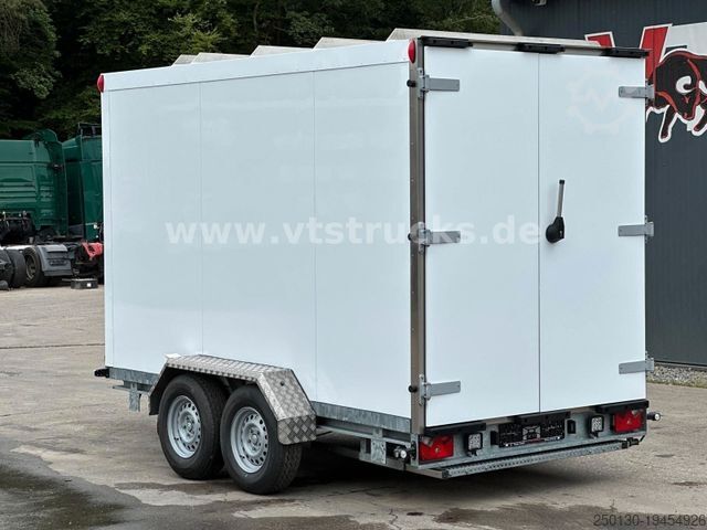 Reefer trailer Nibberich PKW-Kühlanhänger mit Rohrbahn