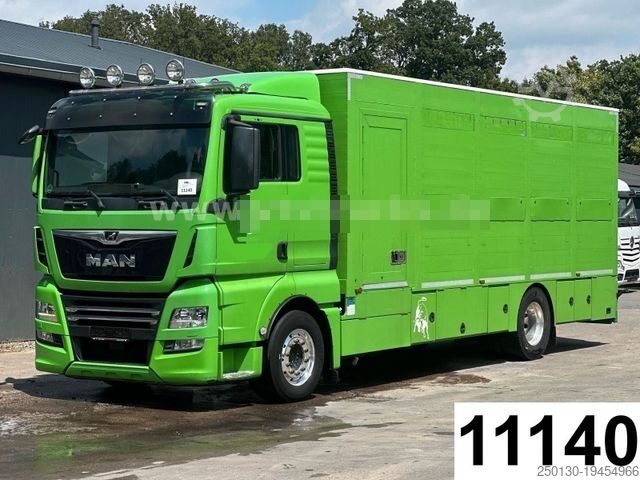 Cattle truck MAN TGX 18.420 4x2 1.Stock Cuppers Viehtransporter