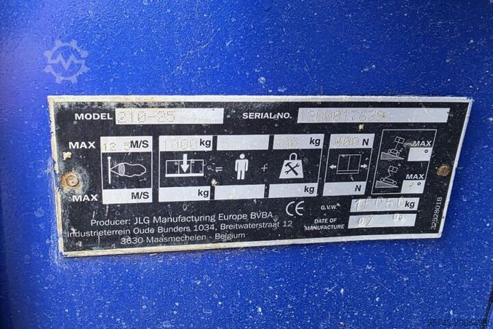 Scherenhebebühne JLG 210-25 Diesel, 4x4 Drive, 23m Working Height, 1000