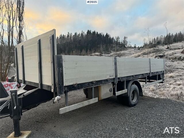 Flatbed Maur 1-Axle Trailer
