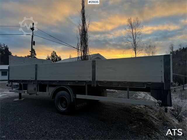 Flatbed Maur 1-Axle Trailer
