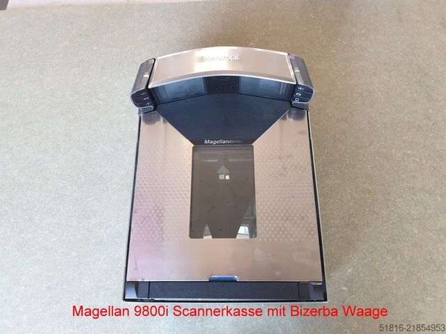 MAGELLAN scanner checkout + BIZERBA scale Magellan DATALOGIC 9800i